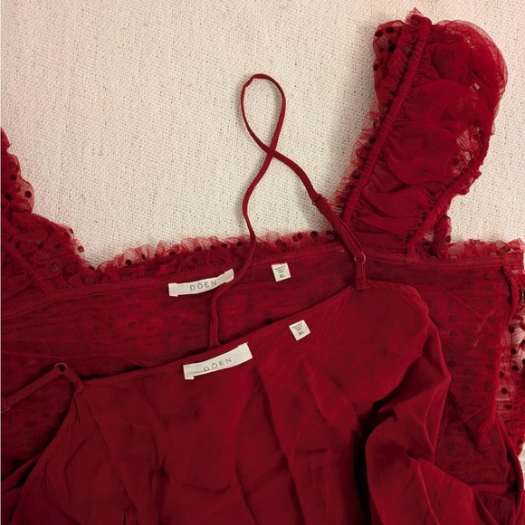 Doen Pamelina Red Dress XL - Picture 11 of 11